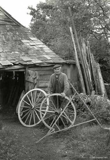 Harold Gough the wheelwright © Chris Chapman